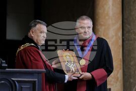 Софийски университет - Георги Господинов - награждаване