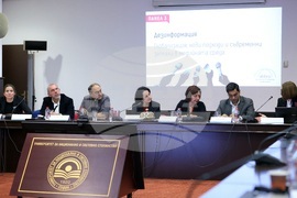 УНСС - „Свободата на словото на медиите в България” - Дискусионен панел 3: „Дезинформация - глобализация, нови подходи и съвременни заплахи в медийната среда”