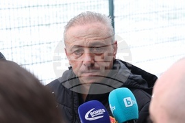 Национална футболна база „Бояна” - Илиан Илиев  - пресконференция