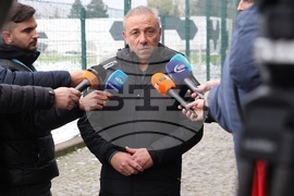 Национална футболна база „Бояна” - Илиан Илиев  - пресконференция