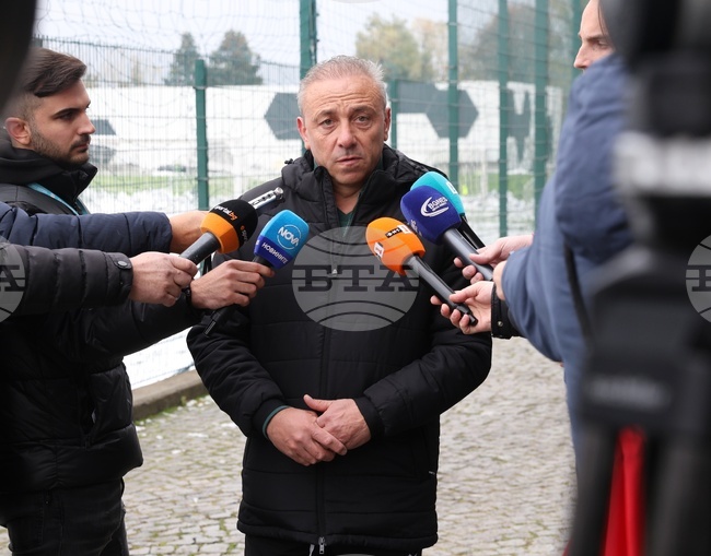 Национална футболна база „Бояна” - Илиан Илиев - пресконференция