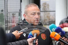 Национална футболна база „Бояна” - Илиан Илиев  - пресконференция