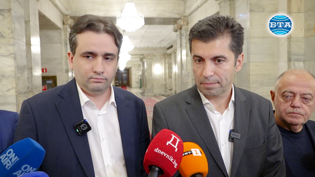 „Продължаваме промяната – Демократична България" заявиха, че писмен отказ от ГЕРБ-СДС за коалиция с Делян Пеевски е едно „добро начало“