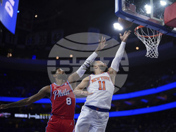 Knicks 76ers Basketball
