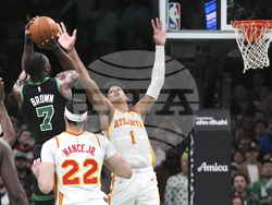Hawks Celtics Basketball