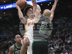 Hawks Celtics Basketball