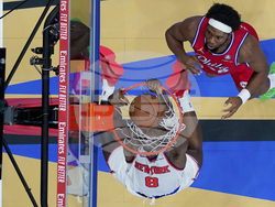 Knicks 76ers Basketball
