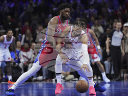 Knicks 76ers Basketball