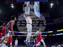 Knicks 76ers Basketball