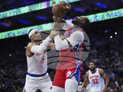 Knicks 76ers Basketball