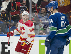 Flames Canucks Hockey