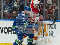 Flames Canucks Hockey