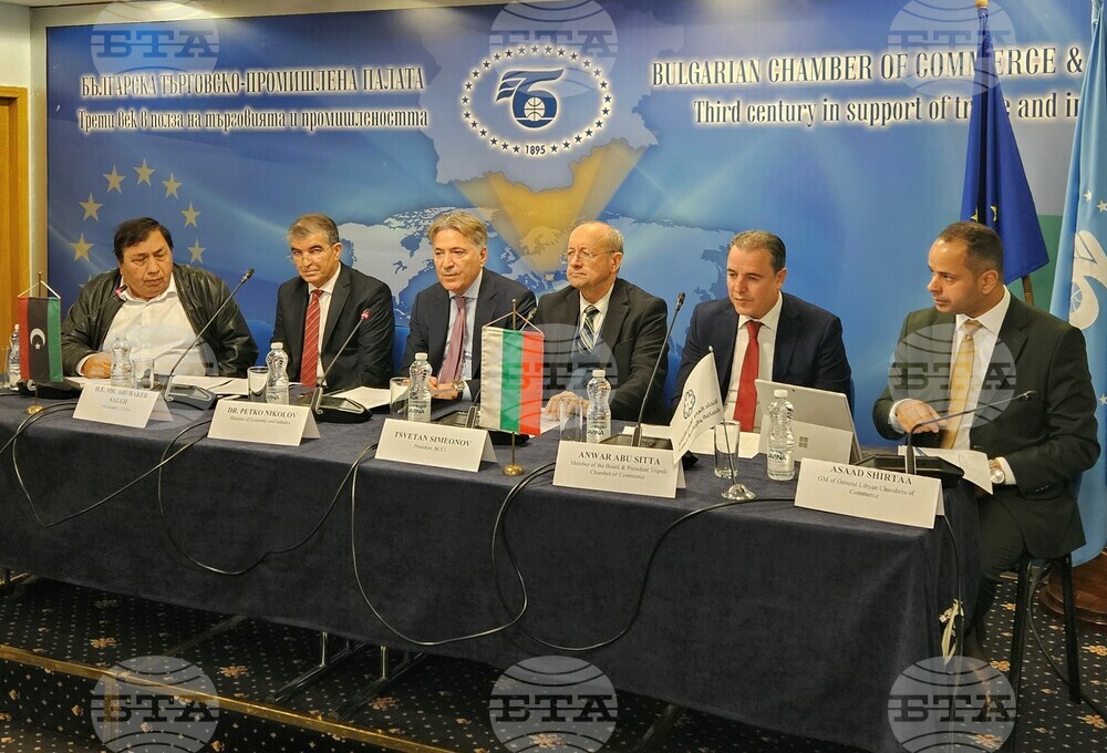 За първите осем месеца на 2024 г. стокообменът между България и Либия бележи ръст и достига над 337 млн. долара., съобщи икономическият министър