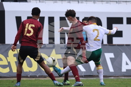 Пловдив - футбол - България - Белгия - юноши до 19 години