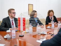 Румъния - Букурещ  - Каталин Предою - посланичка на Австрия - Ула Краус-Нусбаумер