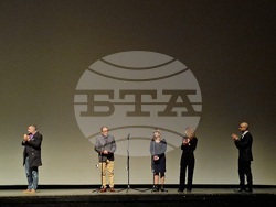 Екипът на филма „Стадото“ на „Киномания“, снимка – Даниел Димитров/БТА