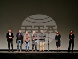 Екипът на филма „Стадото“ на „Киномания“, снимка – Даниел Димитров/БТА