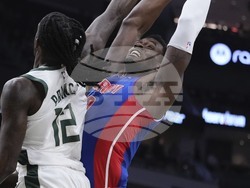 Pistons Bucks Basketball