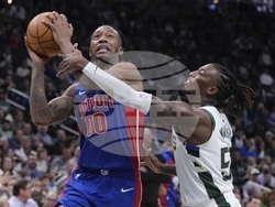 Pistons Bucks Basketball
