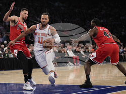Bulls Knicks Basketball