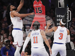 Bulls Knicks Basketball