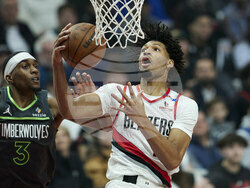 Timberwolves Trail Blazers Basketball