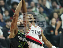 Timberwolves Trail Blazers Basketball