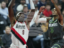 Timberwolves Trail Blazers Basketball
