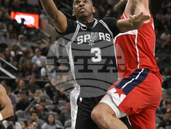 Wizards Spurs Basketball