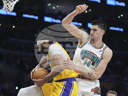 Grizzlies Lakers Basketball