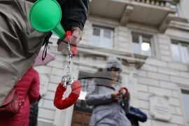 Столична община - протест