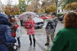 Столична община - протест