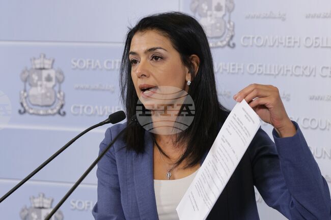 Столична община - Ваня Григорова - пресконференция