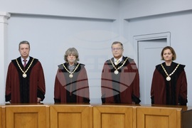 Конституционен съд - церемонията по полагане на клетва от новоизбраните и новоназначените конституционни съдии