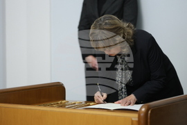 Конституционен съд - церемонията по полагане на клетва от новоизбраните и новоназначените конституционни съдии