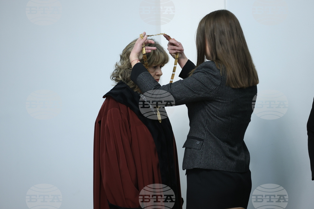 Конституционен съд - церемонията по полагане на клетва от новоизбраните и новоназначените конституционни съдии