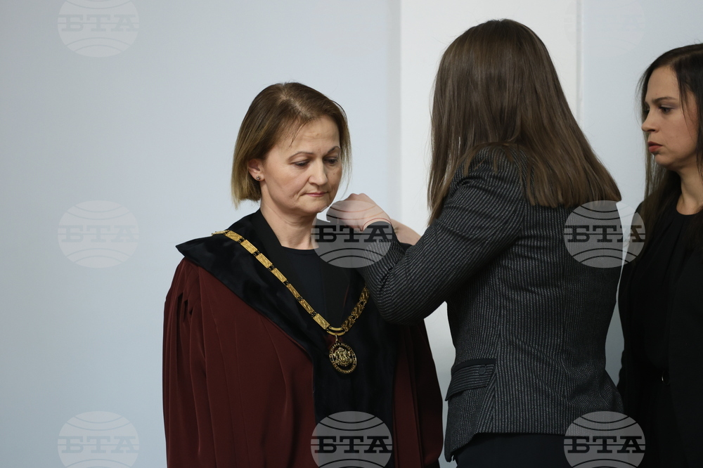 Конституционен съд - церемонията по полагане на клетва от новоизбраните и новоназначените конституционни съдии