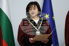 Конституционен съд - церемонията по полагане на клетва от новоизбраните и новоназначените конституционни съдии