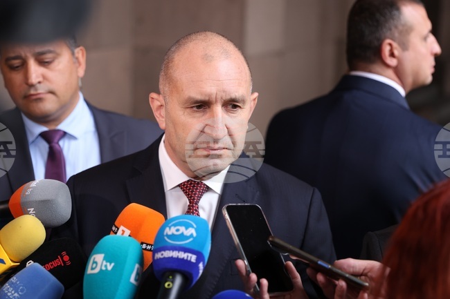 Конституционен съд - Румен Радев - изявление