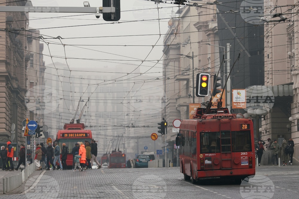 Students Block Tram and Bus Depot in Belgrade