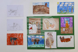 Русе - детски рисунки и пластики - изложба