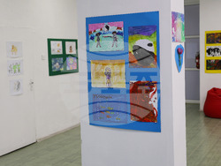 Русе - детски рисунки и пластики - изложба