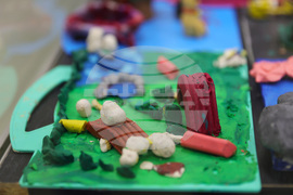 Русе - детски рисунки и пластики - изложба