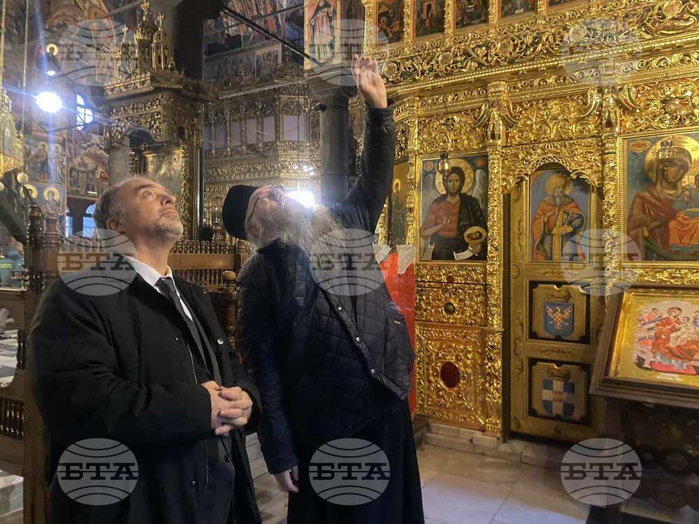 Culture Minister Visits Rila Monastery, Gets Briefed on Restoration Activities