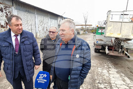 Шумен - кмет - снегопочистваща техника - инспекция