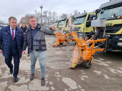 Шумен - кмет - снегопочистваща техника - инспекция