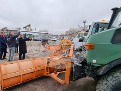 Шумен - кмет - снегопочистваща техника - инспекция