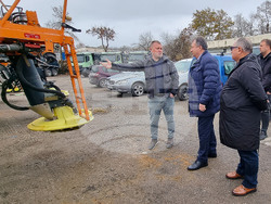 Шумен - кмет - снегопочистваща техника - инспекция