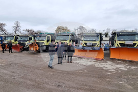 Шумен - кмет - снегопочистваща техника - инспекция