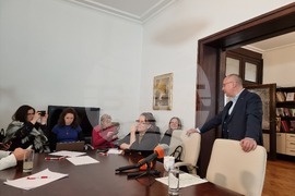 Сергей Станишев - среща с журналисти